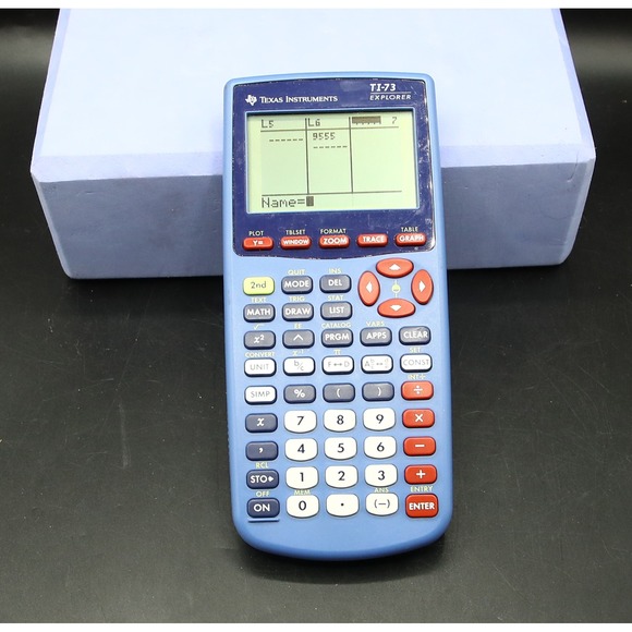 Texas Instruments Other - Texas Instruments TI-73 Explorer Graphing Calculator Blue, No Cover